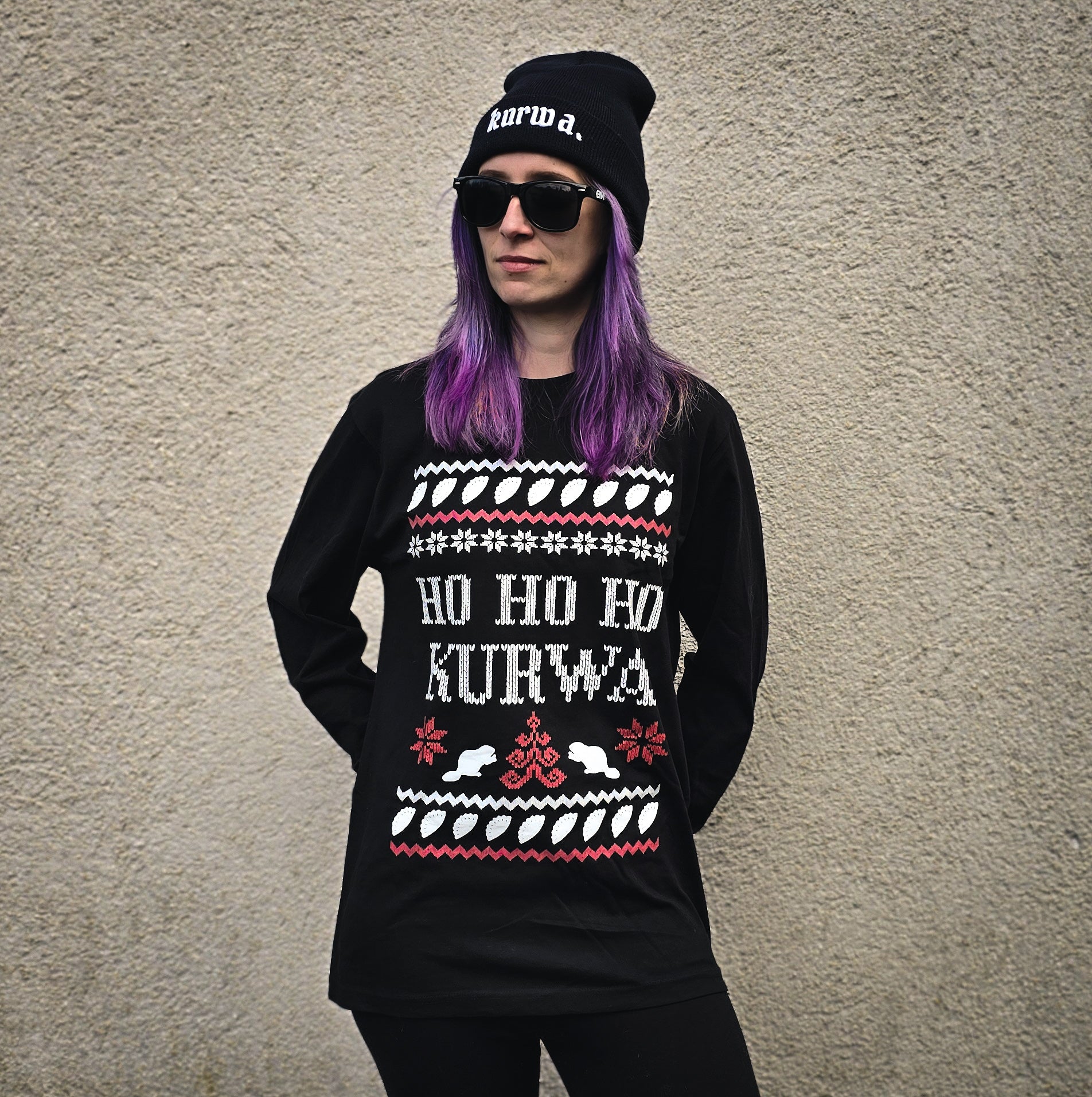 "Ho Ho Ho Kurwa" X-Mas Longsleeve