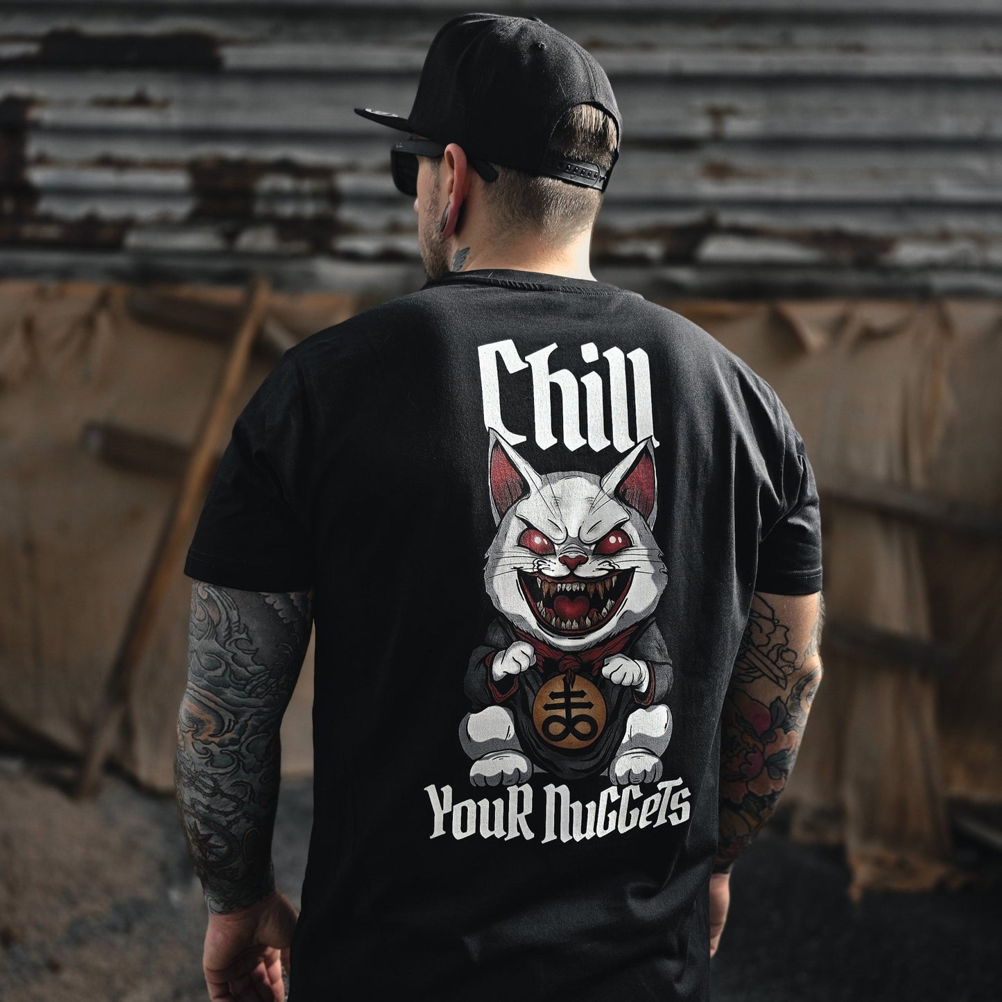 Chill-Your-Nuggets-Shirt-Leviathans-Cross-Cat