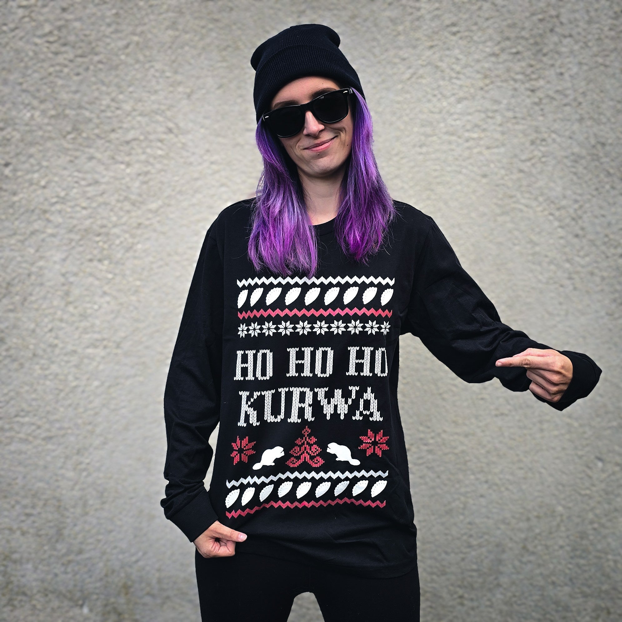 "Ho Ho Ho Kurwa" X-Mas Longsleeve