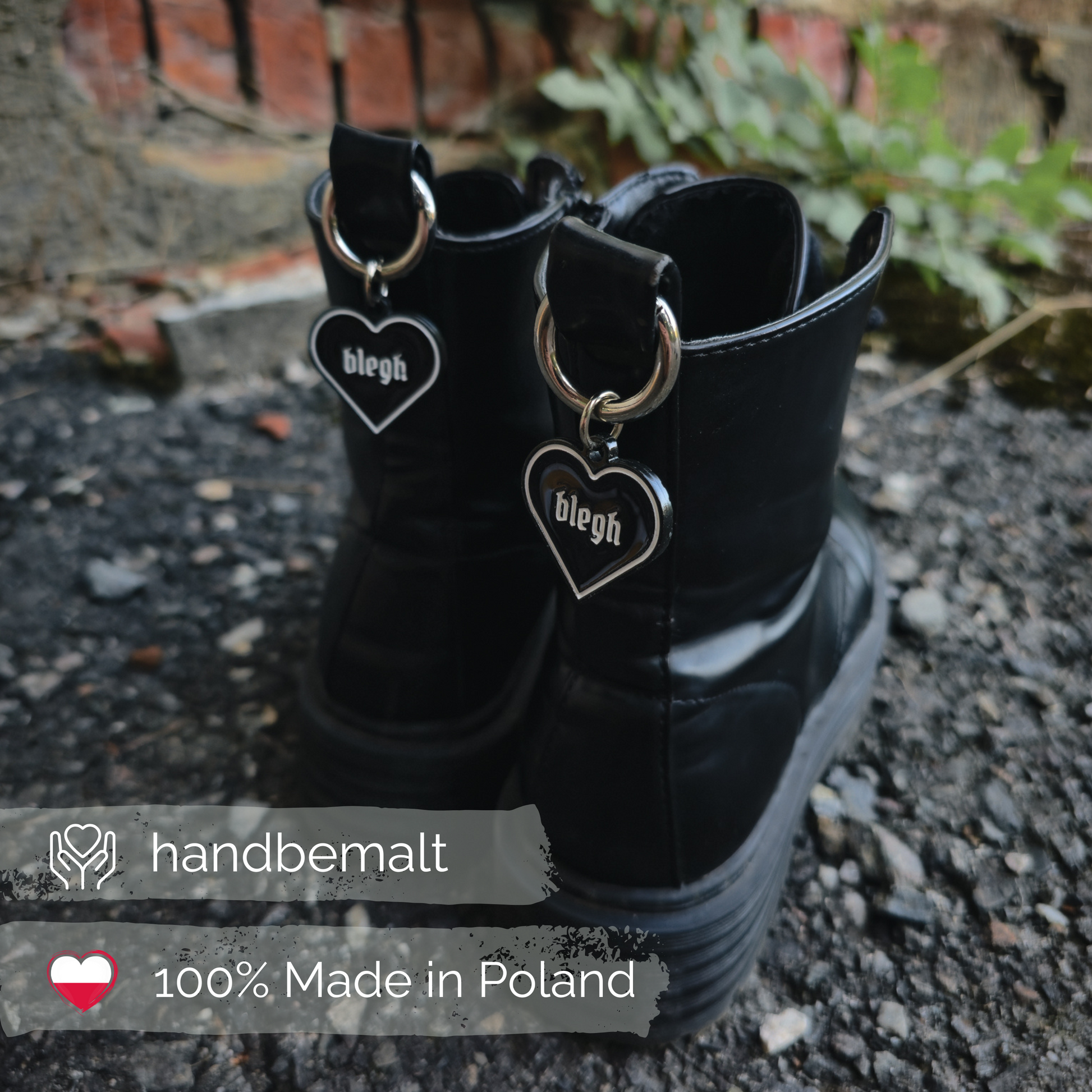 "blegh" Boot Charms