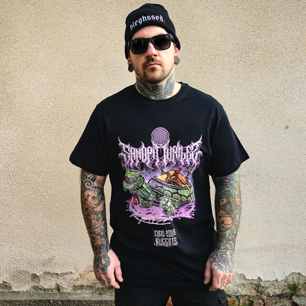 "Sandpit Turtles Front" T-Shirt