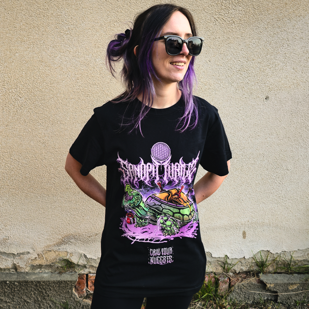 "Sandpit Turtles Front" T-Shirt