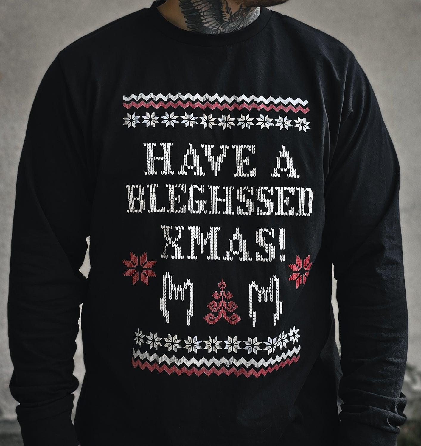 "Bleghssed X-Mas" Longsleeve - CHILL YOUR NUGGETS